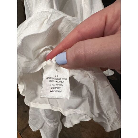 Francesca’s NWT White Summer Dress - Picture 8 of 8